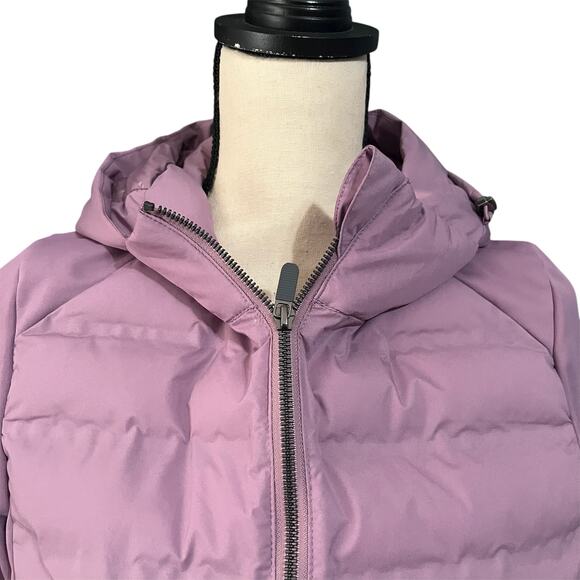 Gerry Women's Purple Light Weight Quilted Full Zip Hooded Jacket Sz M Outdoors - Picture 2 of 5